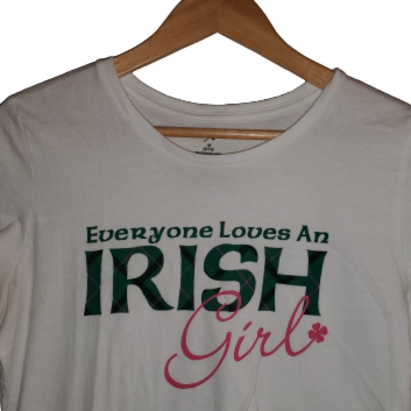 Everyone Loves An Irish Girl St.Patricks Day Shirt - Picture 3 of 6